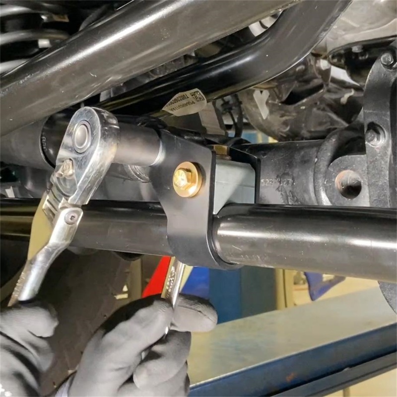 RockJock JL/JT/JK Currectlync Steering Stabilizer Shock Tie Rod Clamp Kit thumbnail 2