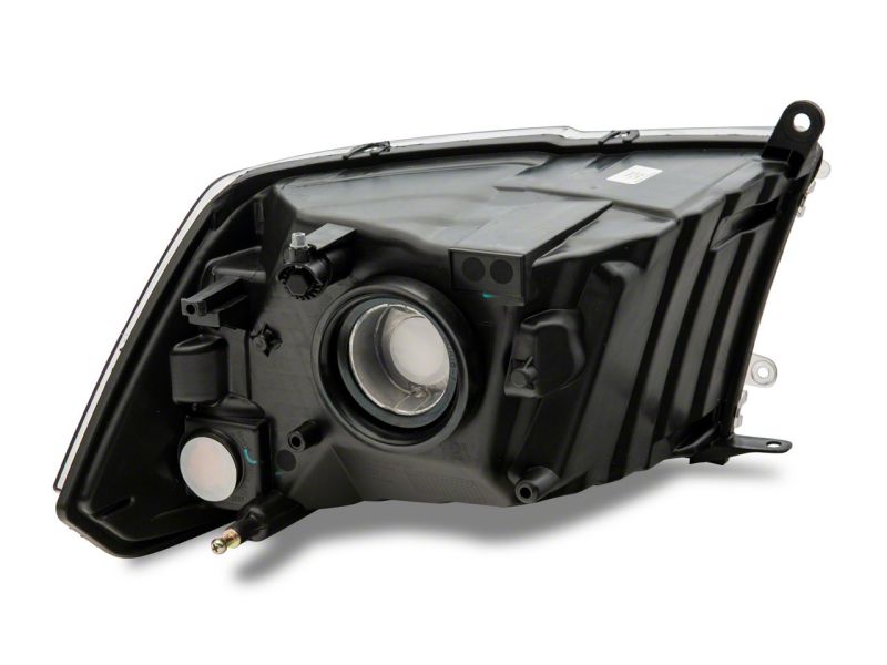 Raxiom 09-18 Dodge RAM 1500 Axial OEM Rep Headlights w/ Single Bulb- Chrome Housing (Clear Lens) thumbnail 7