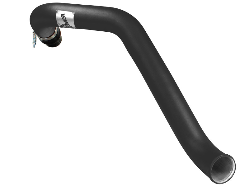 BladeRunner 3 IN Aluminum Hot Charge Pipe Black