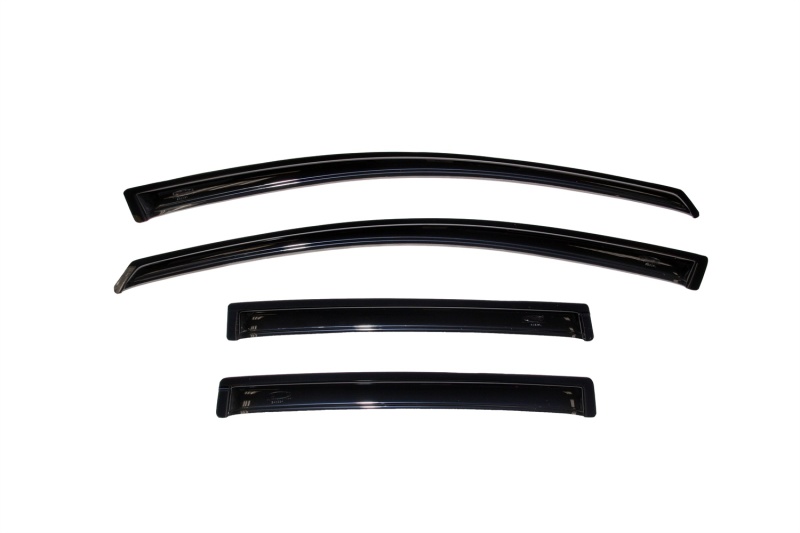 AVS 07-12 Nissan Versa Hatch Ventvisor Outside Mount Window Deflectors 4pc - Smoke thumbnail 3
