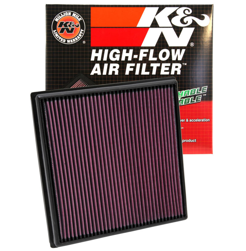 K&N 09-12 Chevrolet Cruze / 09-11 Opel Astra J / Vauxhall Astra MK6 Replacement Air Filter thumbnail 5