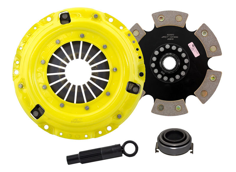 ACT 1990 Honda Prelude HD/Race Rigid 6 Pad Clutch Kit thumbnail 4