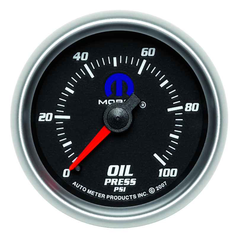 Autometer Mopar 2-1/16in Mechanical 100PSI Oil Pressure Gauge thumbnail 8