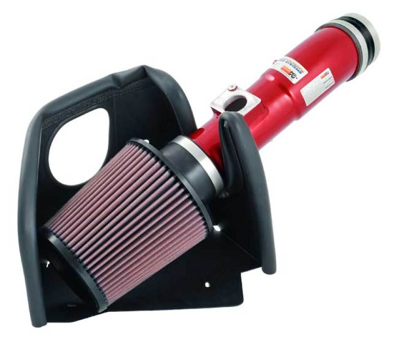 K&N 06 Eclipse GT 3.8L V6 Red Typhoon Short Ram Intake thumbnail 2