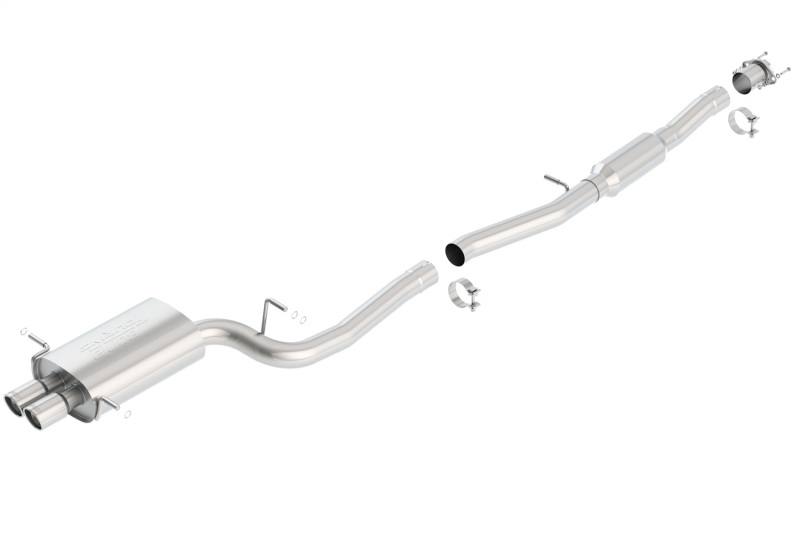 Borla 02-07 WRX Twin Tip Hush Catback Exhaust thumbnail 6