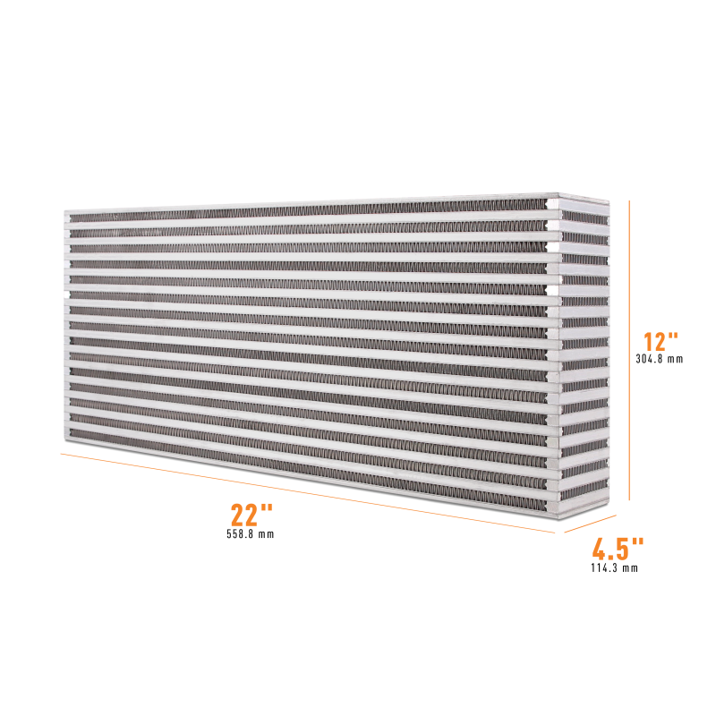 Mishimoto Universal Air-to-Air Intercooler Core - 22in / 12in / 4.5in thumbnail 2