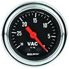 AutoMeter Gauge Vacuum 2-1/16in. 30Inhg Mechanical Traditional Chrome thumbnail 6