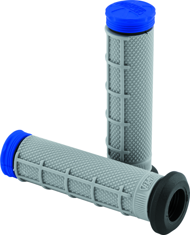 ProTaper Tri Density ATV 1/2 Waffle Grips - Blue thumbnail 3