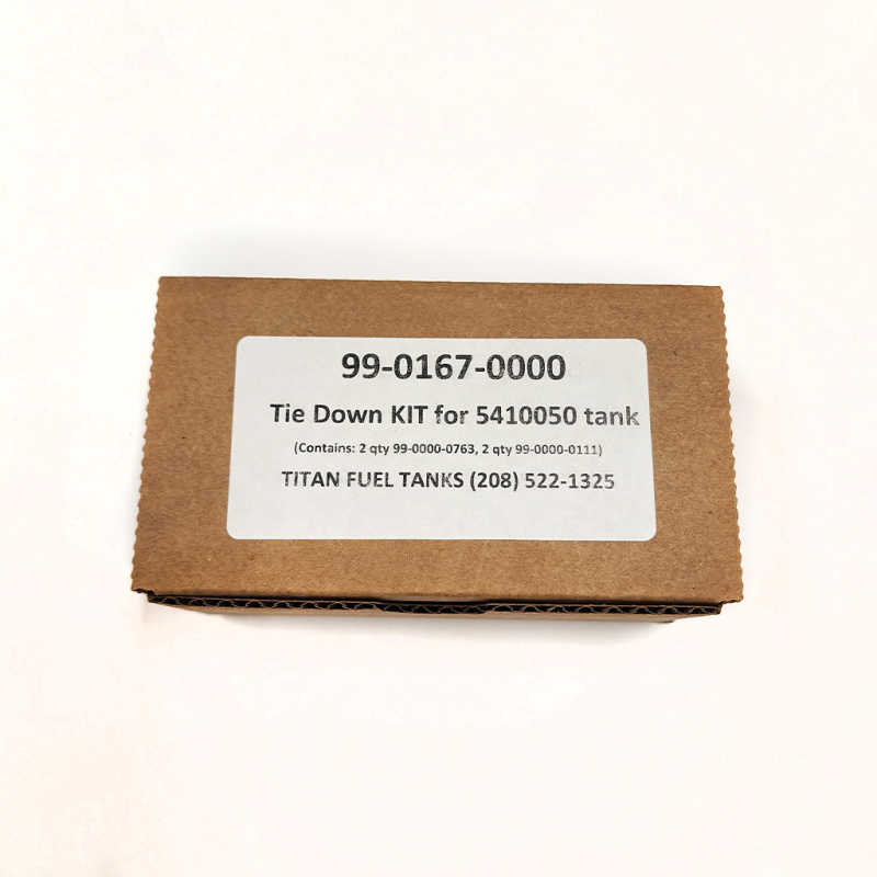 Titan Fuel Tanks Tie-Down Kit w/Steel Eye Nuts (For Use w/5410050)