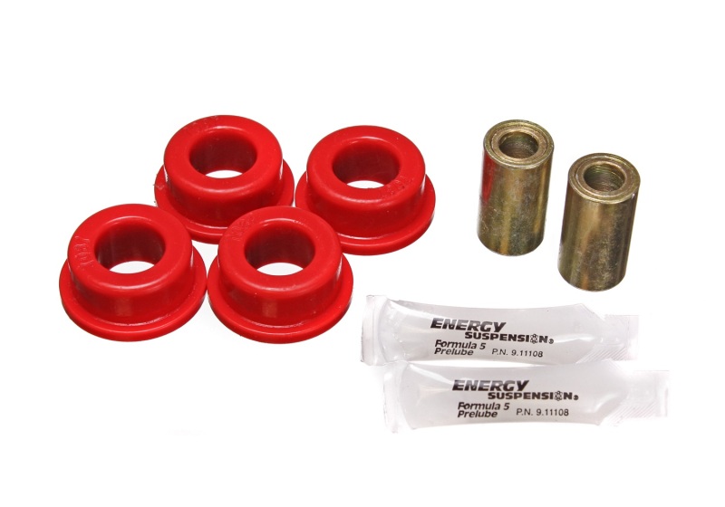 Energy Suspension 93-98 Jeep Grand Cherokee Red Rear Track Arm Bushing Set thumbnail 5