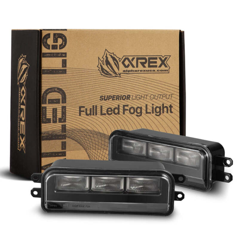 AlphaRex Wiring Adapter 24-25 Toyota Tacoma/22-25 Tundra/Sequoia Dual Color LED Projector Fog Lights thumbnail 4