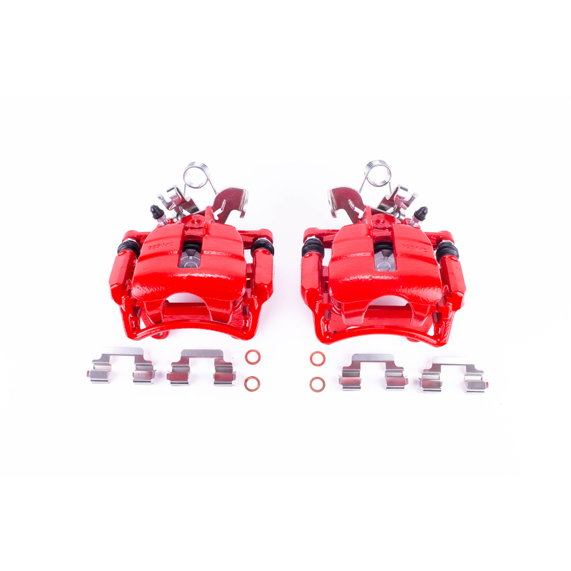 Power Stop 04-09 Audi S4 Rear Z23 Evolution Sport Brake Kit w/Calipers (1x psbK4564, 1x psbS3252) thumbnail 6