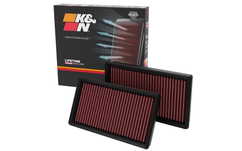 K&N BMW 760Li V12-6.0L F/I 10-15 (2 Per Box) thumbnail 2