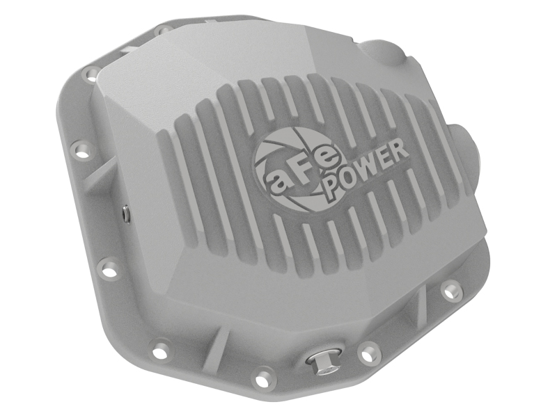 aFe Street Series Rear Differential Cover Raw 2018+ Jeep Wrangler (JL) V6 3.6L (Dana M220) thumbnail 4
