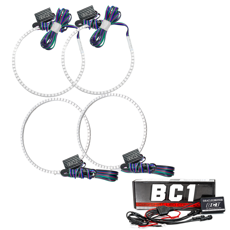 Oracle Dodge Caliber 07-10 Halo Kit - ColorSHIFT w/ BC1 Controller thumbnail 2