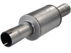 aFe Atlas Exhausts Mufflers Al Steel EXH Muffler 4 ID In/Out 8 Dia x 12L AL thumbnail 6