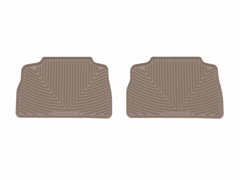 WT Rubber Mats - Rear - Tan