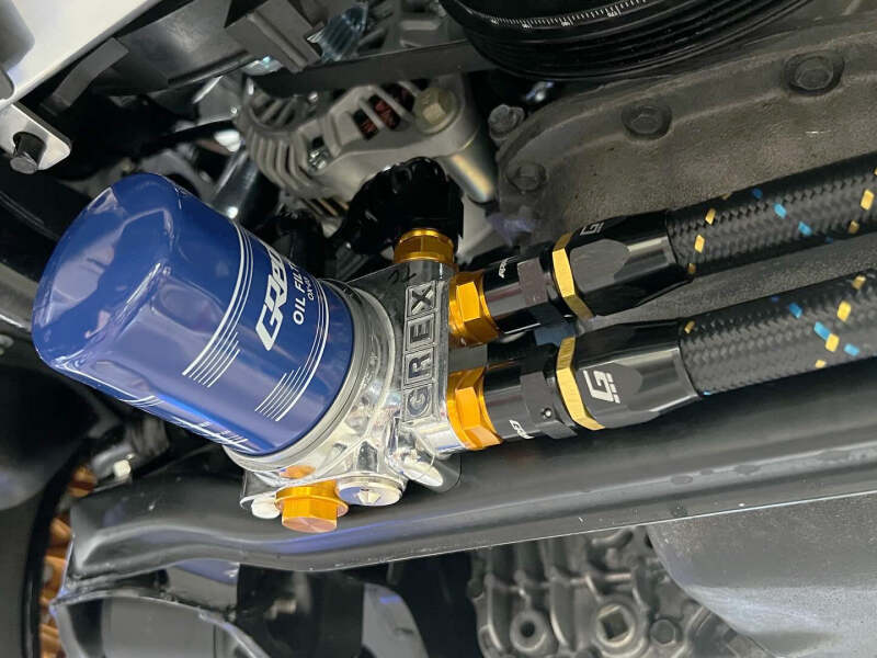 GReddy AN06 REUSABLE HOSE NYLON BRAIDED BLACK/GOLD/BLUE (PRICE PER FOOT) thumbnail 2