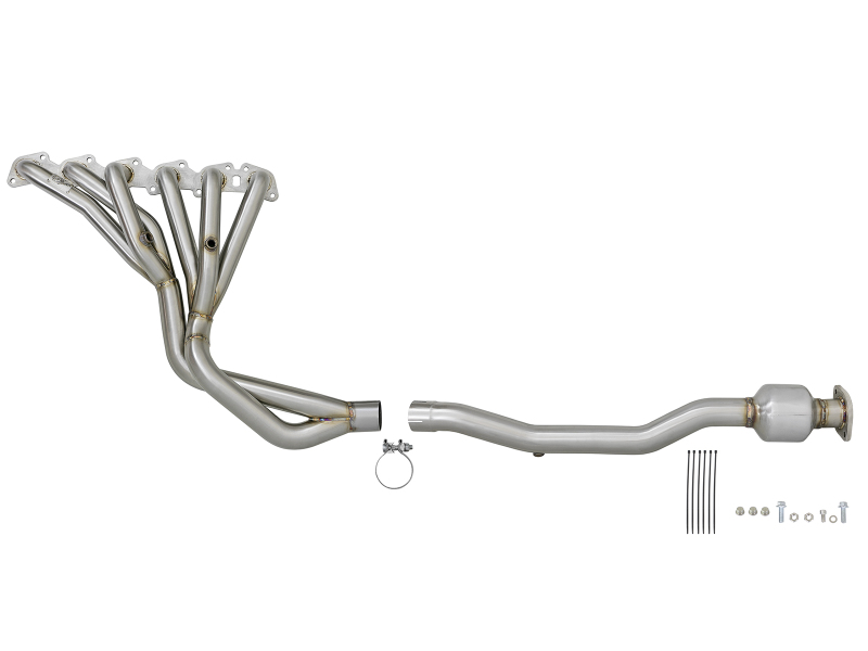 aFe Twisted Steel Long Tube Header/Connection Pipes Street Series 01-16 Nissan Patrol (Y61) V8 4.8L thumbnail 9