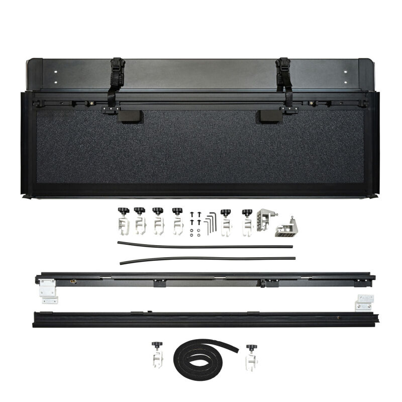 Westin 05-21 Nissan Frontier 5ft. Bed Hard Tri-Fold Tonneau Cover - Black thumbnail 5