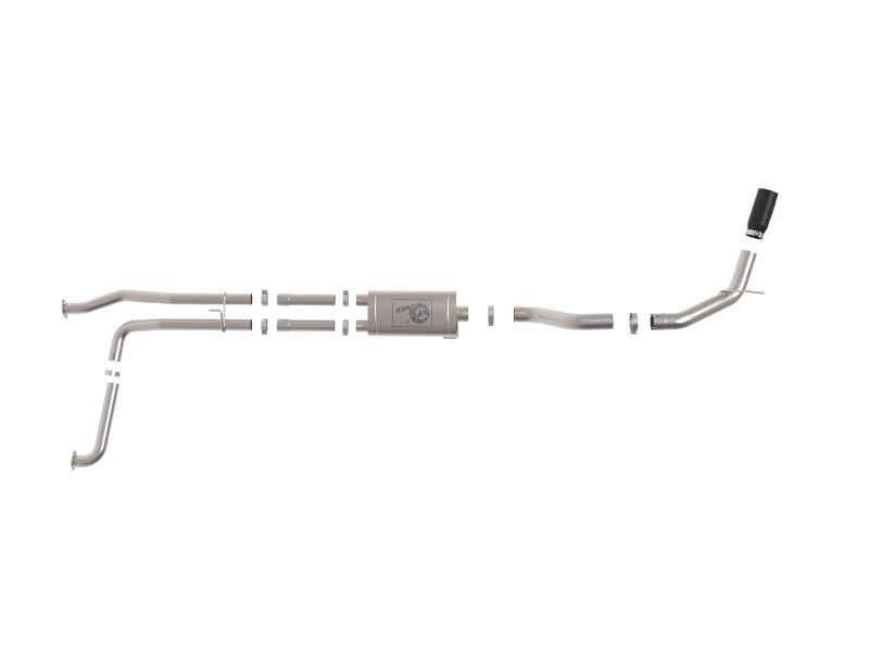 aFe MACH Force XP Exhausts Cat-Back SS-409 Nissan Titan XD 16-19 V8-5.6L - Black thumbnail 9