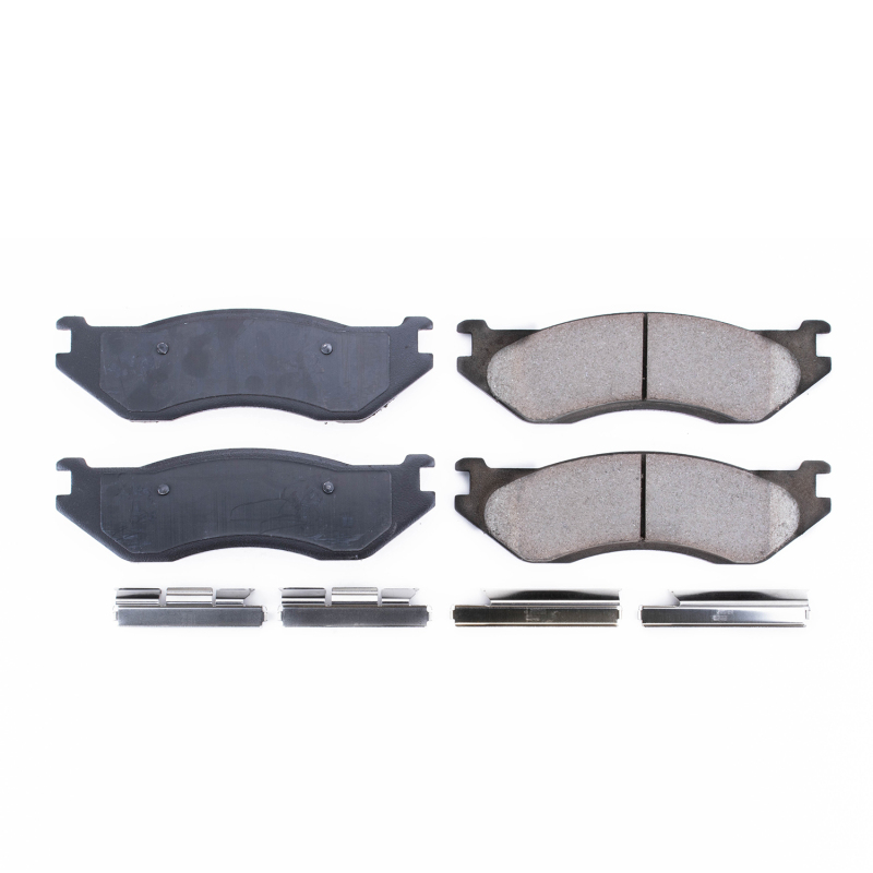 Power Stop 1998 Dodge B1500 Front Z17 Evolution Ceramic Brake Pads w/Hardware thumbnail 7