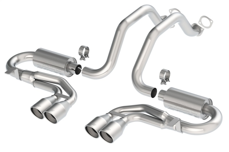 Borla Corvette Z06 Aggressive Catback Exhaust thumbnail 6