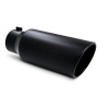 MBRP Univ Exhaust Tips BLK
