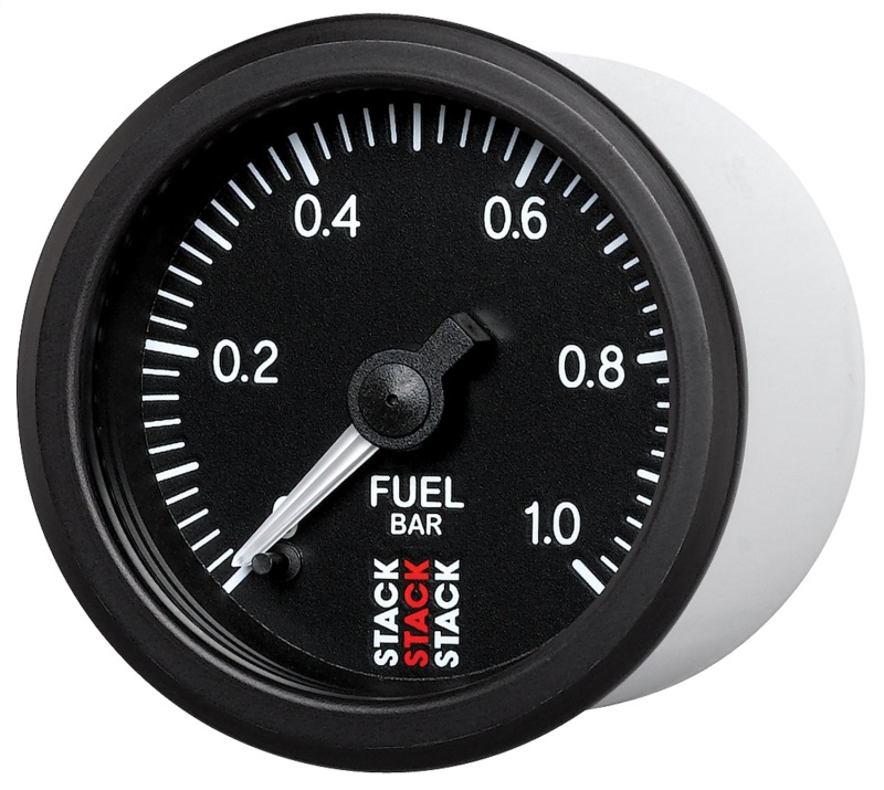 Autometer Stack 52mm 0-1 Bar M10 Male Pro Stepper Motor Fuel Pressure Gauge - Black thumbnail 8