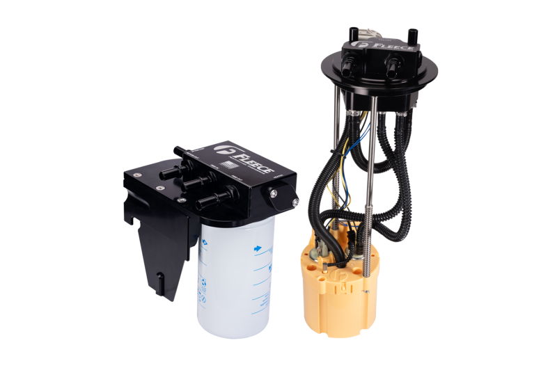 Fleece Performance 17-24 Ford F-250/F-350 6.7L Short Bed PowerFlo Lift Pump Assembly w/Filter Kit