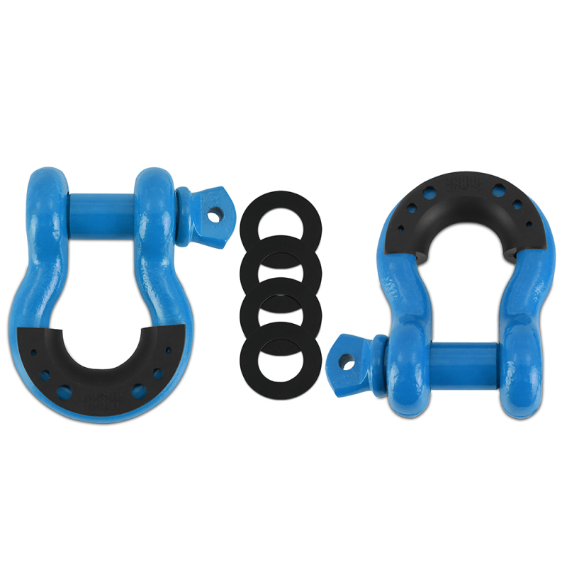 Borne Off-Road Borne D-Ring Shackle Set Blue thumbnail 2