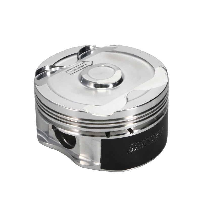 Manley 2018+ Ford Coyote 5.0L DOHC -6cc Dish 3.662in Bore 10:1 CR Extreme Duty Platinum Piston Set thumbnail 9