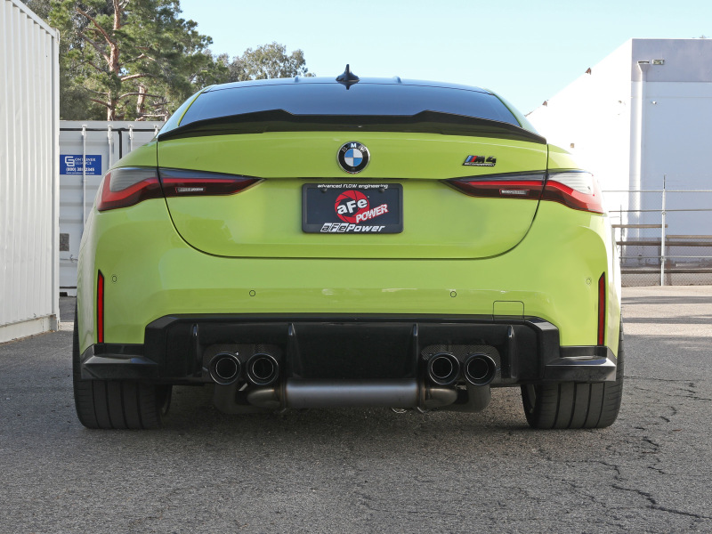 aFe MACH Force XP Exhausts Cat-Back SS 21 BMW M2 Competition L6-3.0L w/Black Tips thumbnail 9