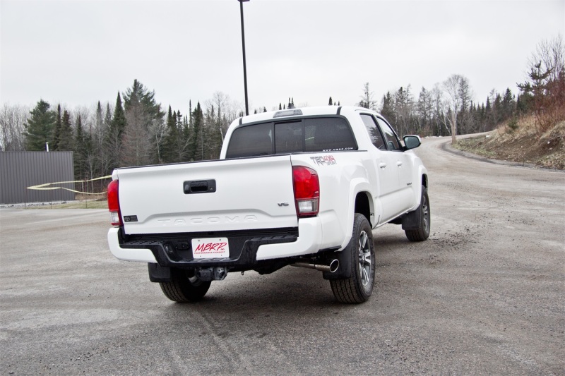 MBRP 2016 Toyota Tacoma 3.5L Cat Back Single Side Exit Aluminized Exhaust System thumbnail 6