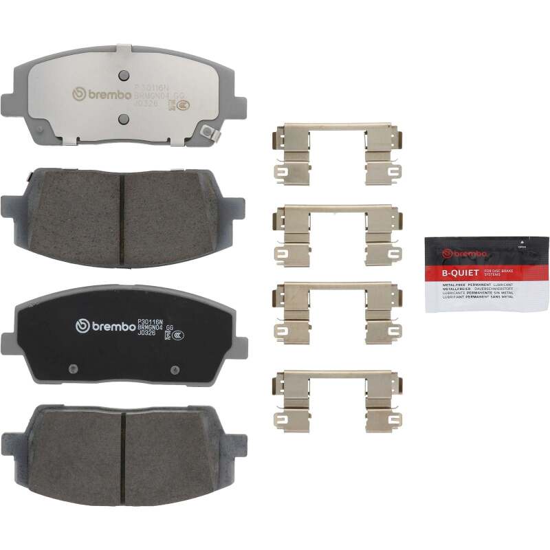 Brembo OE 20-24 Hyundai Palisade/Kia Telluride PRIME Ceramic Brake Pad - Front thumbnail 2