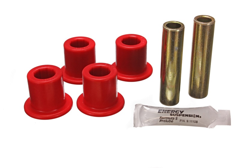 Energy Suspension Jeep Frame Shackle Bushing Set - Red thumbnail 5
