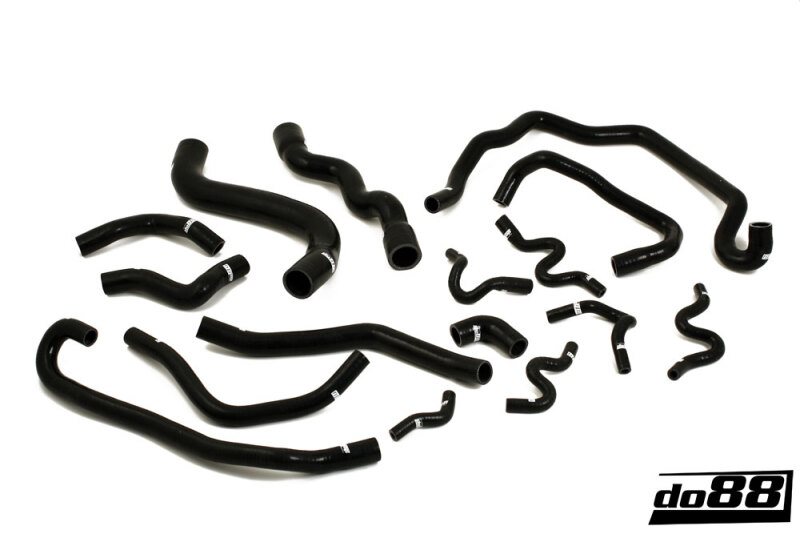do88 SAAB 9-3 2.8t V6 2006- Coolant Hoses Black