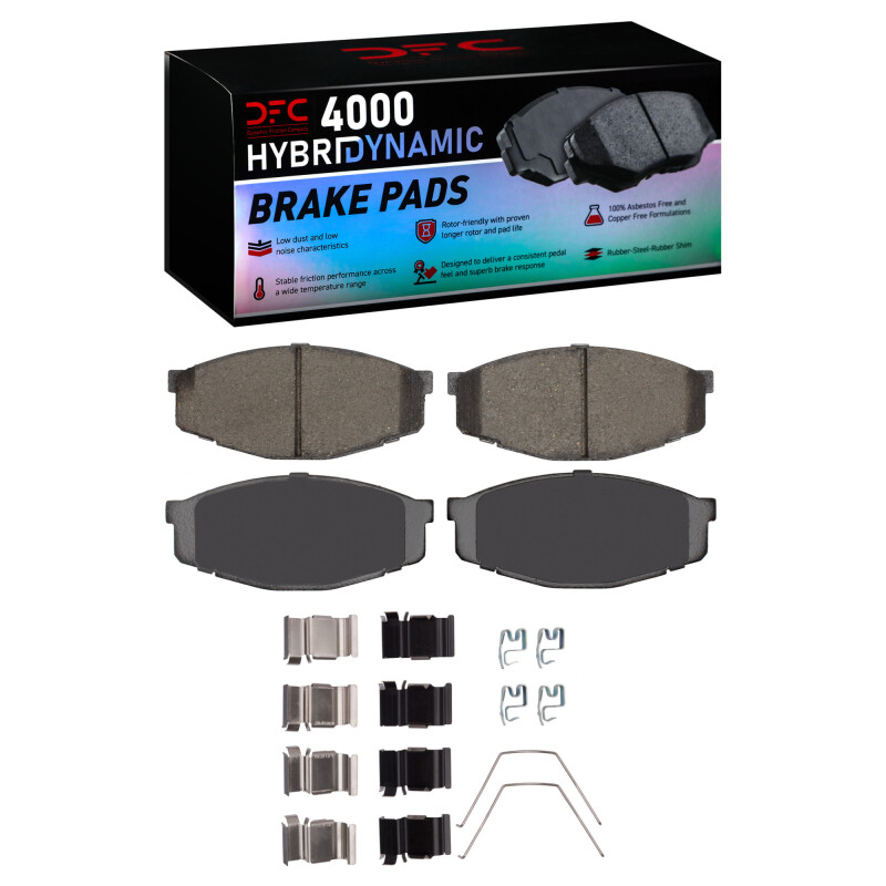 DFC HybriDynamic Brake Pads Hrdwr Kit