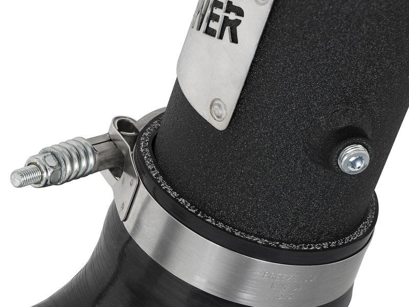 BladeRunner 3 IN Aluminum Cold Charge Pipe Black