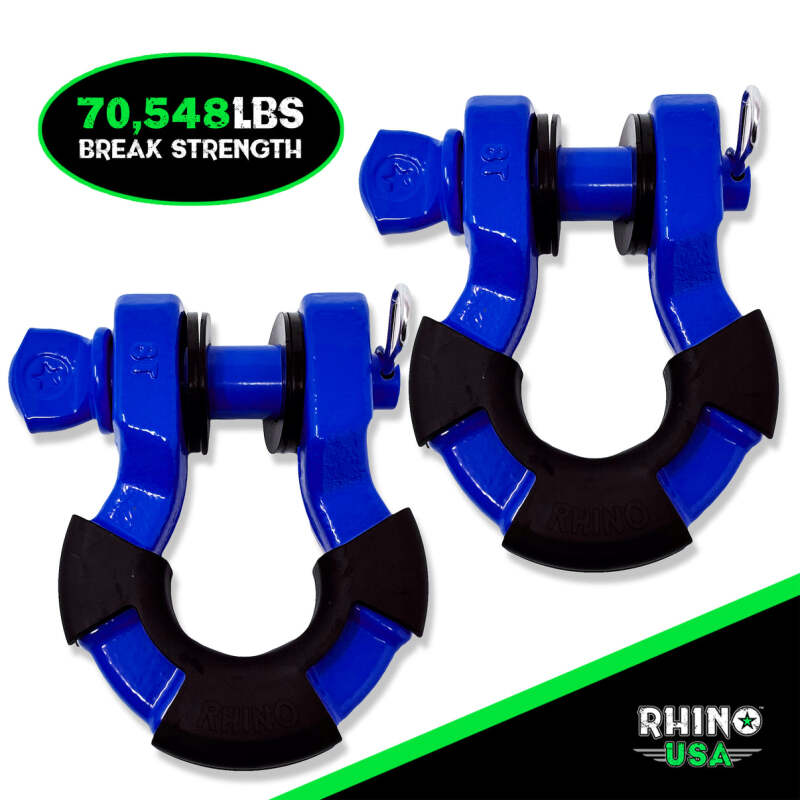 Rhino USA 8T Super Shackle 2-Pack (Blue)
Tow Hook
