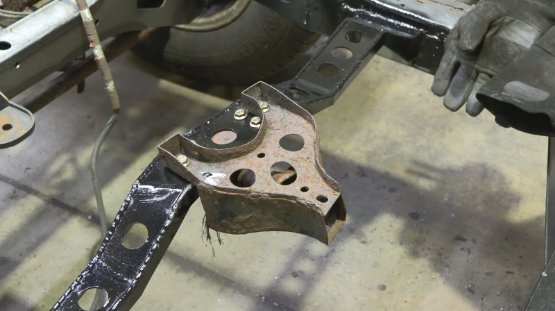 Rust Buster 03-09 Toyota 4th Gen 4 Runner Spare Tire Crossmember