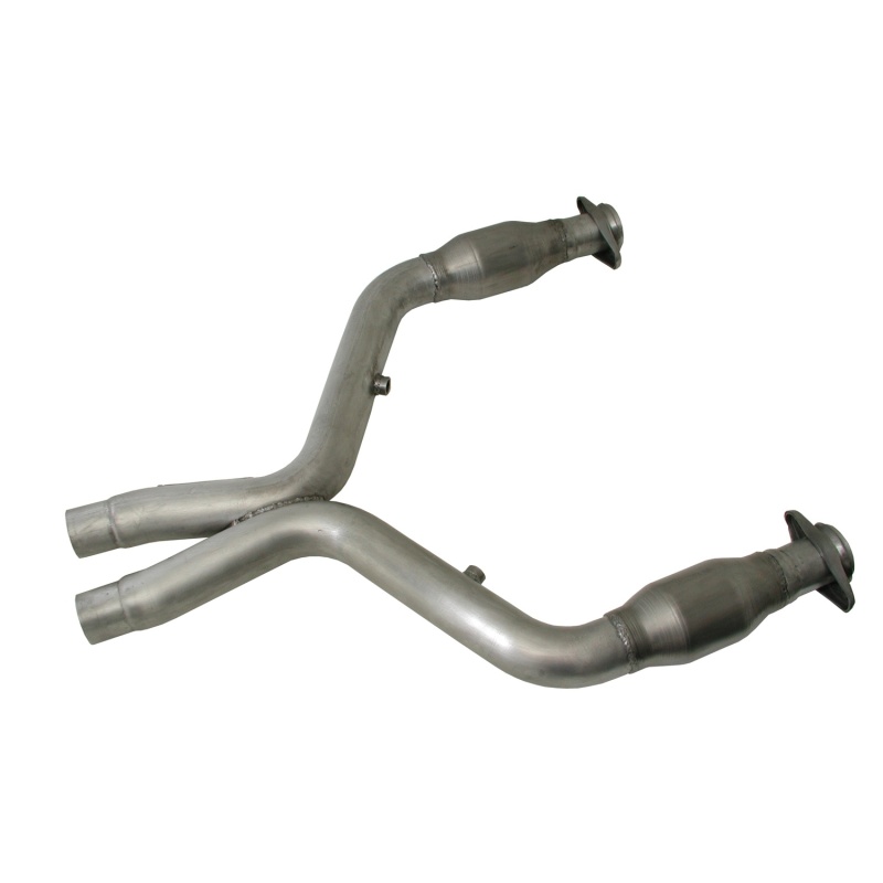 BBK 05-10 Mustang 4.6 Short Mid X Pipe With Catalytic Converters 2-3/4 For BBK Long Tube Headers thumbnail 3
