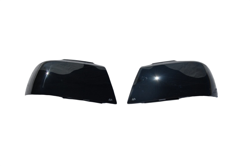 AVS 07-13 GMC Sierra 1500 Headlight Covers - Black thumbnail 2