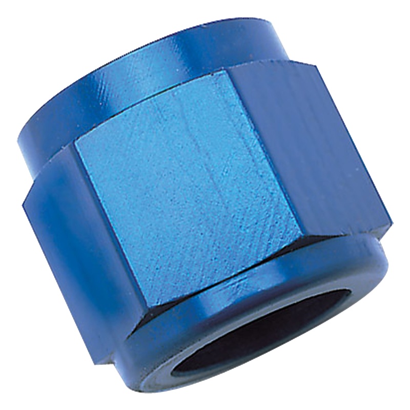 Russell Performance -10 AN Tube Nuts 5/8in dia. (Blue) (1 pc.) thumbnail 5