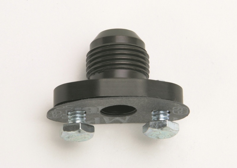 Russell Performance Oil Pan Flange. Adapts Male -10 AN to any oil pan (includes gaskets & bolts) thumbnail 7