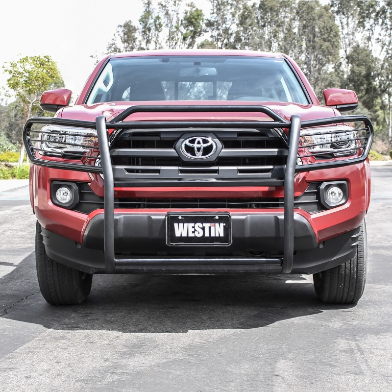 Westin 2005-2015 Toyota Tacoma Sportsman Grille Guard - Black thumbnail 4