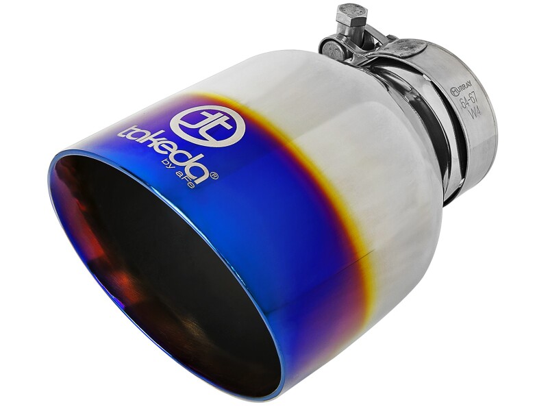 aFe Takeda 3in-2.5in 304 SS Axle-Back Exhaust w/Blue Flame Tip 19-20 Hyundai Veloster I4-1.6L(t) thumbnail 6