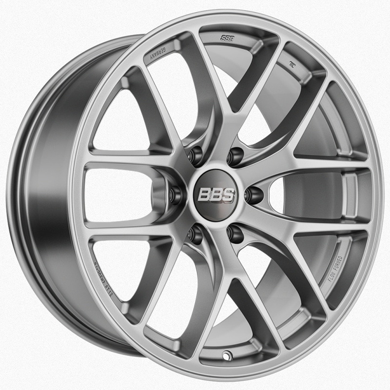 BBS TS-P 17x9in - 6x135 - 87.1 CB - ET0 - Satin Silver Wheel