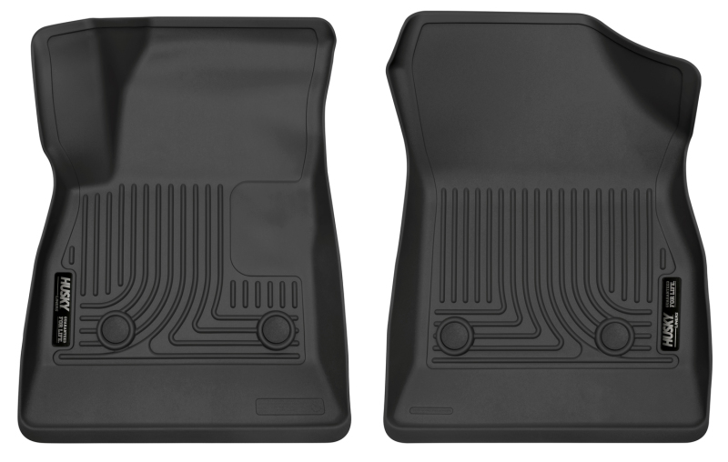 Husky Liners 2016+ Chevrolet Cruze (incl Hatch/Sedan) X-Act Contour Black Front Floor Liners thumbnail 2