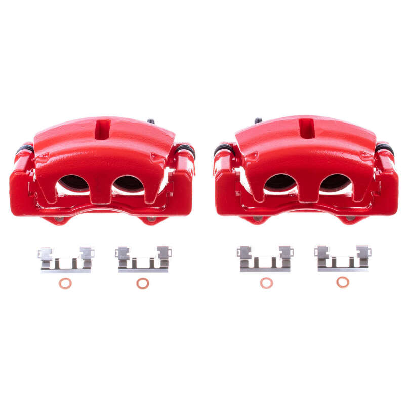 Power Stop 09-12 GMC Canyon Front Z36 Coated Kit w/Calipers (1x psbZ36-1169, 1x psbS5004C, 2x psbAR82131EVC) thumbnail 3